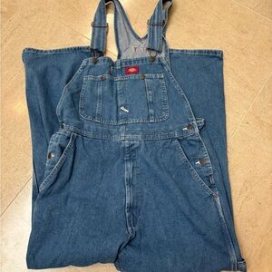 Dickies denim overalls (Size 32x30)